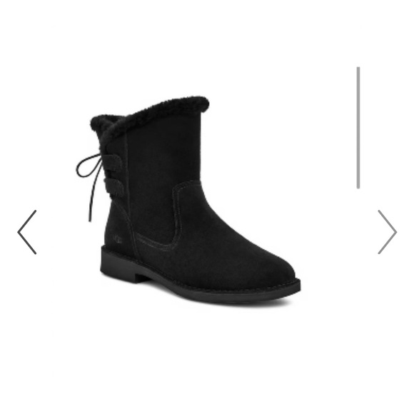 UGG Naiyah black boots 🆕 size 7 - Picture 6 of 7